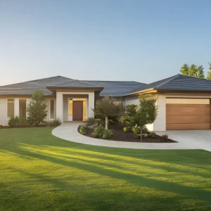 modern-home-exterior-with-lush-green-lawn-driveway